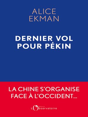 cover image of Dernier Vol pour Pékin